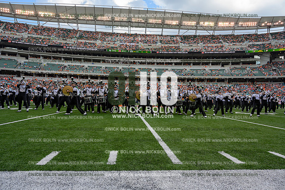 Ohio University Marching 110 Browns 2018