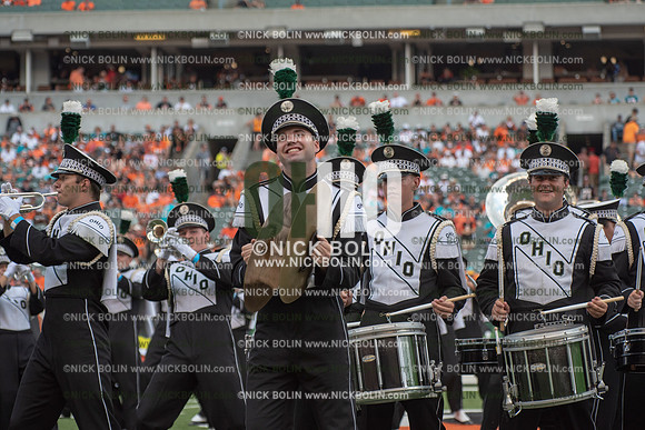 Ohio University Marching 110 Browns 2018
