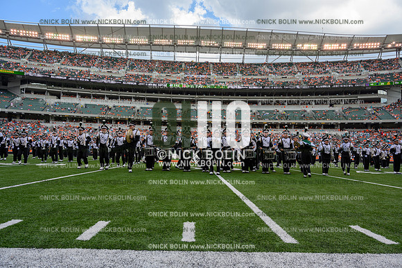 Ohio University Marching 110 Browns 2018