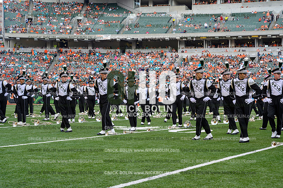 Ohio University Marching 110 Browns 2018