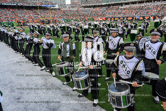 Ohio University Marching 110 Browns 2018