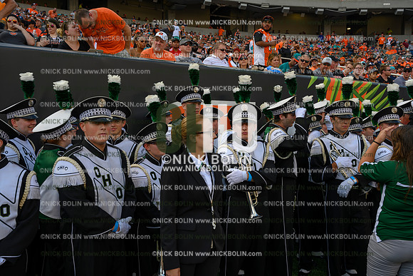 Ohio University Marching 110 Browns 2018