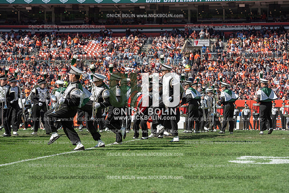 Ohio University Marching 110 Browns 2018