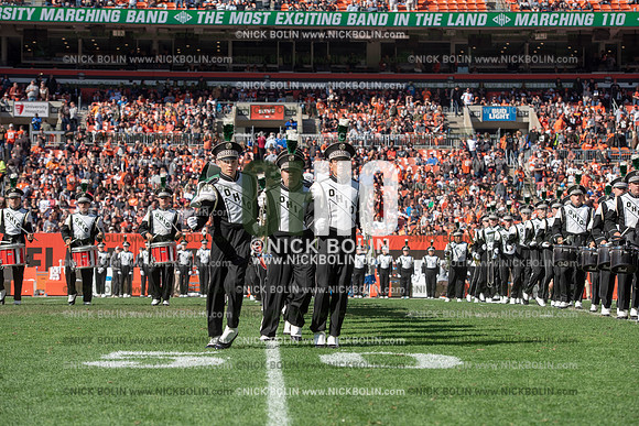 Ohio University Marching 110 Browns 2018