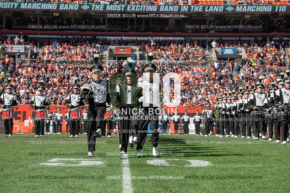 Ohio University Marching 110 Browns 2018