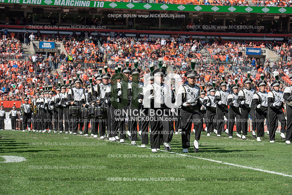 Ohio University Marching 110 Browns 2018