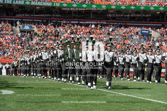 Ohio University Marching 110 Browns 2018