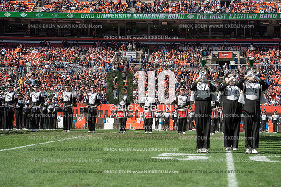 Ohio University Marching 110 Browns 2018
