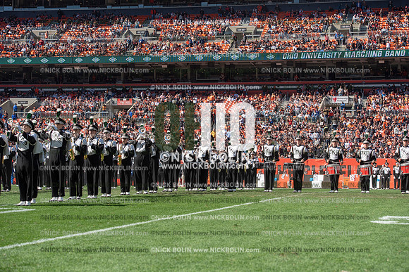 Ohio University Marching 110 Browns 2018