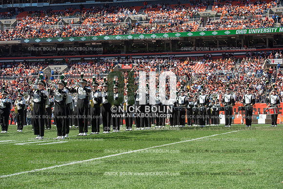 Ohio University Marching 110 Browns 2018