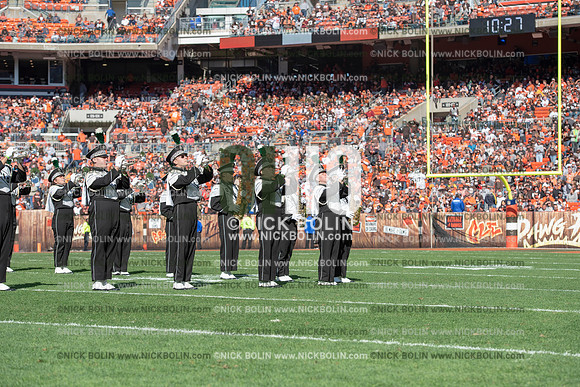 Ohio University Marching 110 Browns 2018