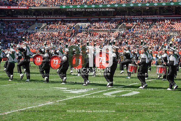 Ohio University Marching 110 Browns 2018