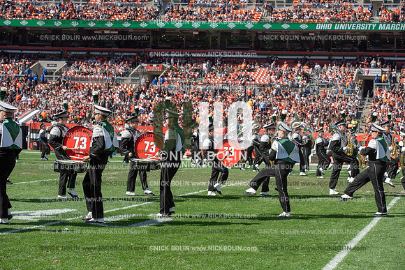 Ohio University Marching 110 Browns 2018