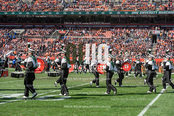 Ohio University Marching 110 Browns 2018