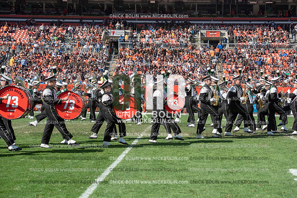 Ohio University Marching 110 Browns 2018
