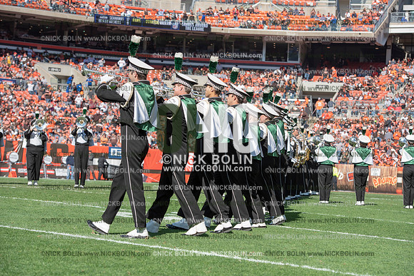 Ohio University Marching 110 Browns 2018