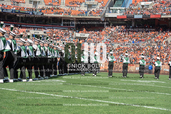 Ohio University Marching 110 Browns 2018