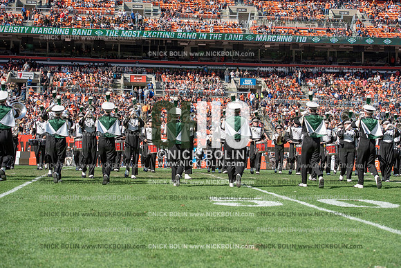Ohio University Marching 110 Browns 2018