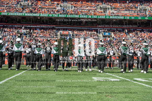 Ohio University Marching 110 Browns 2018