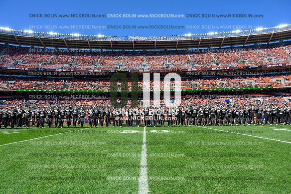 Ohio University Marching 110 Browns 2018