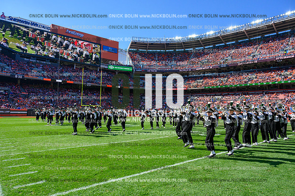 Ohio University Marching 110 Browns 2018