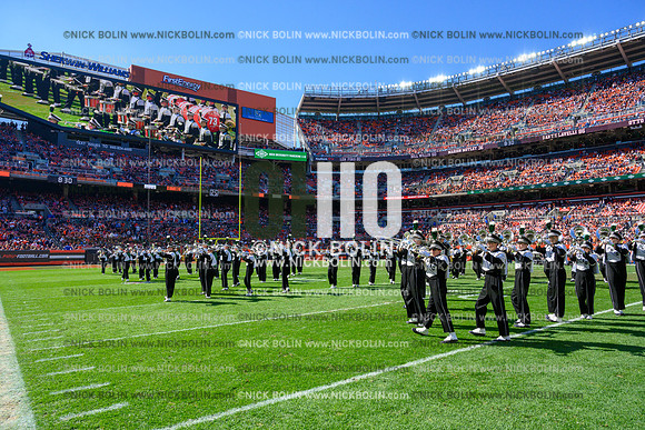 Ohio University Marching 110 Browns 2018