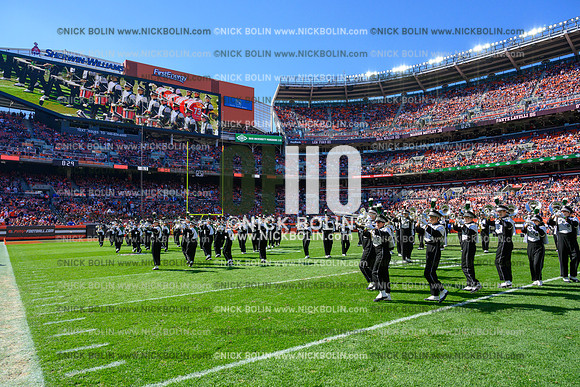 Ohio University Marching 110 Browns 2018