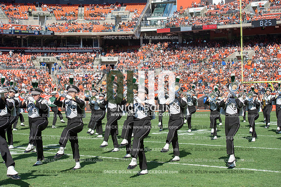 Ohio University Marching 110 Browns 2018