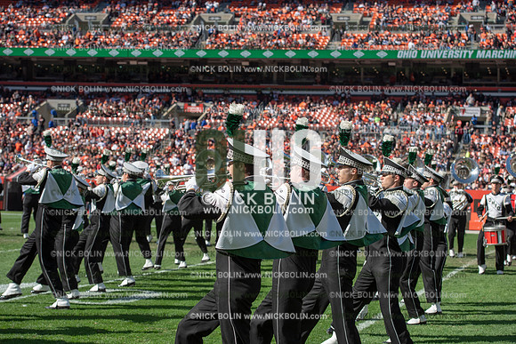 Ohio University Marching 110 Browns 2018
