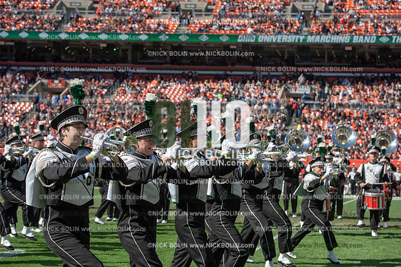Ohio University Marching 110 Browns 2018