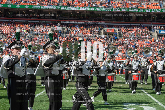 Ohio University Marching 110 Browns 2018