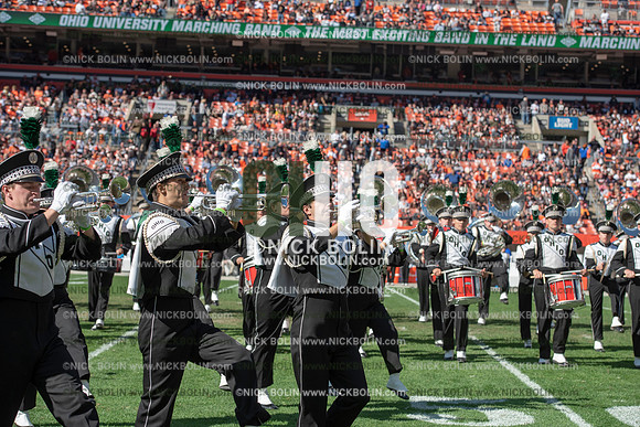 Ohio University Marching 110 Browns 2018