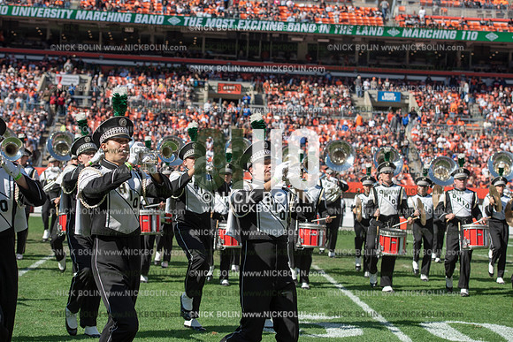 Ohio University Marching 110 Browns 2018