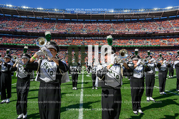 Ohio University Marching 110 Browns 2018