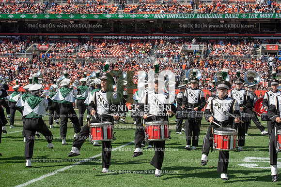 Ohio University Marching 110 Browns 2018