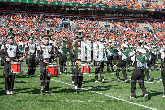 Ohio University Marching 110 Browns 2018