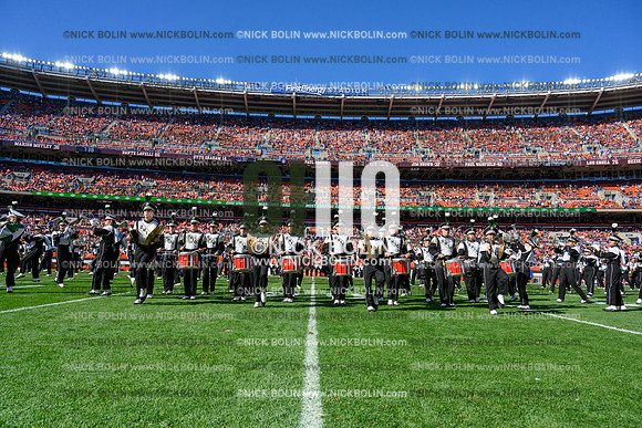 Ohio University Marching 110 Browns 2018