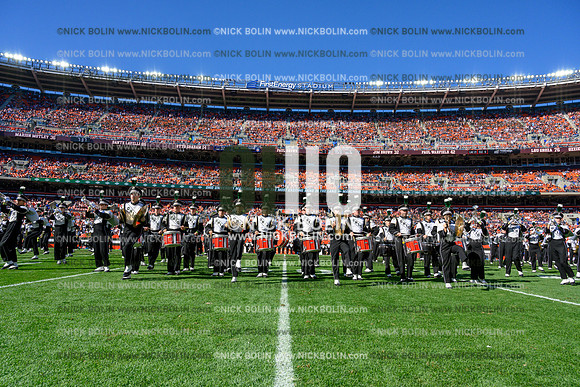 Ohio University Marching 110 Browns 2018