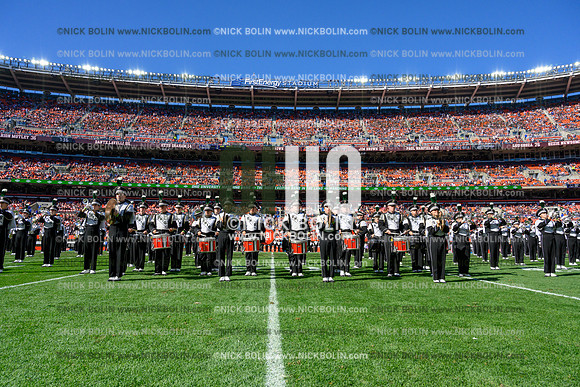 Ohio University Marching 110 Browns 2018