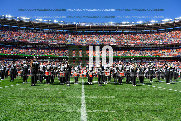Ohio University Marching 110 Browns 2018