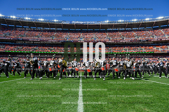 Ohio University Marching 110 Browns 2018