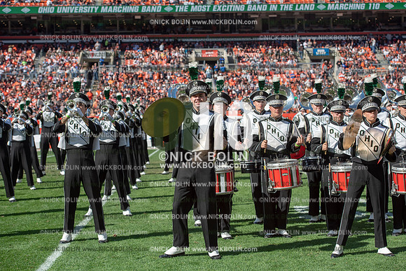 Ohio University Marching 110 Browns 2018