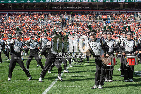 Ohio University Marching 110 Browns 2018