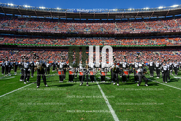Ohio University Marching 110 Browns 2018