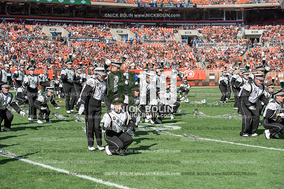 Ohio University Marching 110 Browns 2018