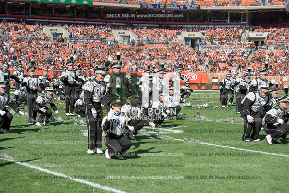 Ohio University Marching 110 Browns 2018