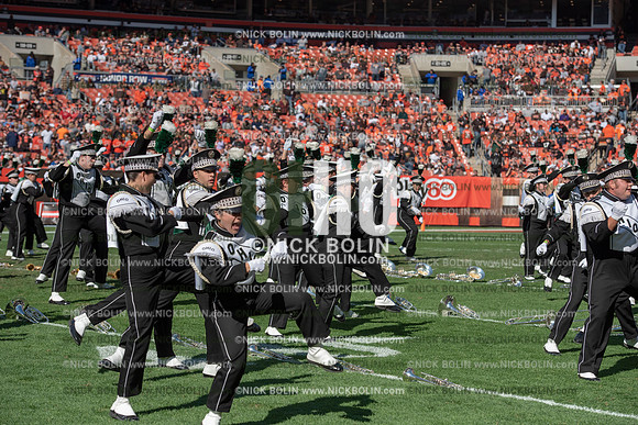 Ohio University Marching 110 Browns 2018