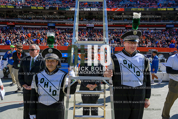 Ohio University Marching 110 Browns 2018