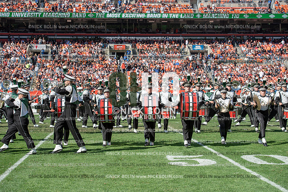 Ohio University Marching 110 Browns 2018