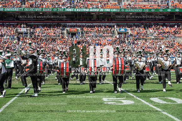 Ohio University Marching 110 Browns 2018